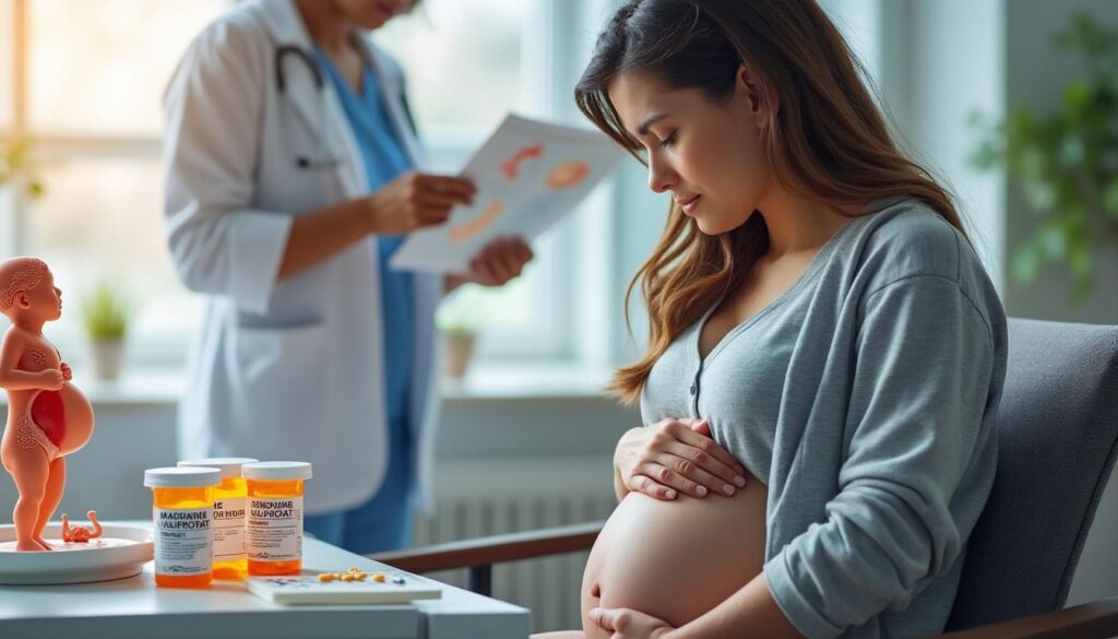 découvrez les risques du valproate de sodium sur la santé des femmes enceintes et les précautions à prendre pour protéger la mère et le bébé durant la grossesse.