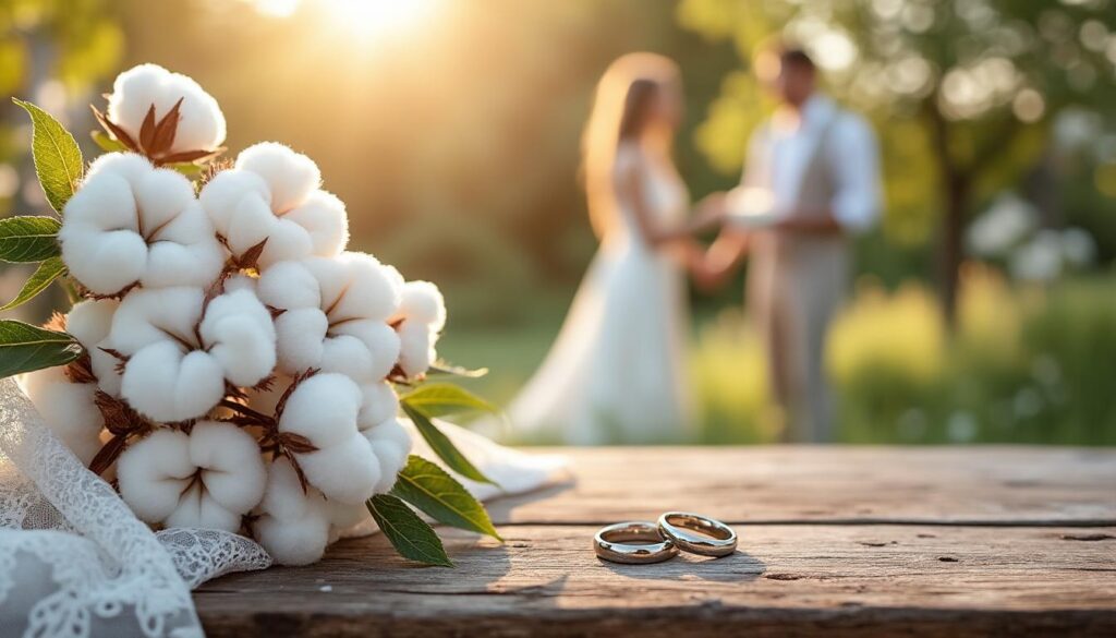 découvrez la signification des noces de coton, cette première étape du mariage, et comprenez la symbolique qui renforce l'amour et l'engagement entre les époux.