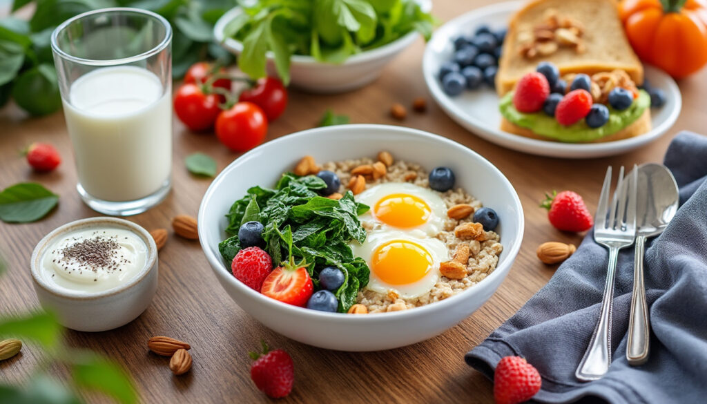 découvrez des recettes équilibrées de petit déjeuner spécialement adaptées aux personnes diabétiques pour bien commencer la journée tout en contrôlant votre glycémie.
