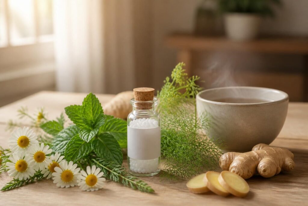 découvrez comment l'homéopathie peut soulager les troubles digestifs avec des remèdes naturels efficaces pour apaiser votre ventre au quotidien.