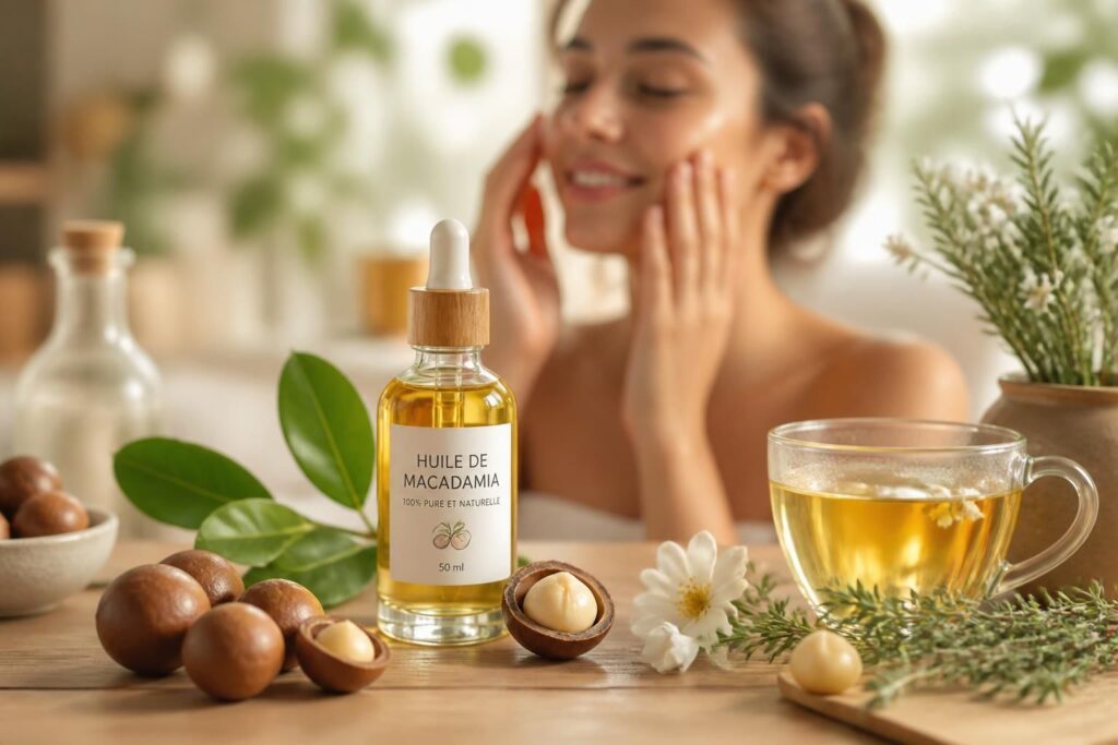 découvrez les bienfaits de l'huile de macadamia pour la peau et la santé au quotidien : hydratation, protection et nutrition naturelles pour un bien-être optimal.
