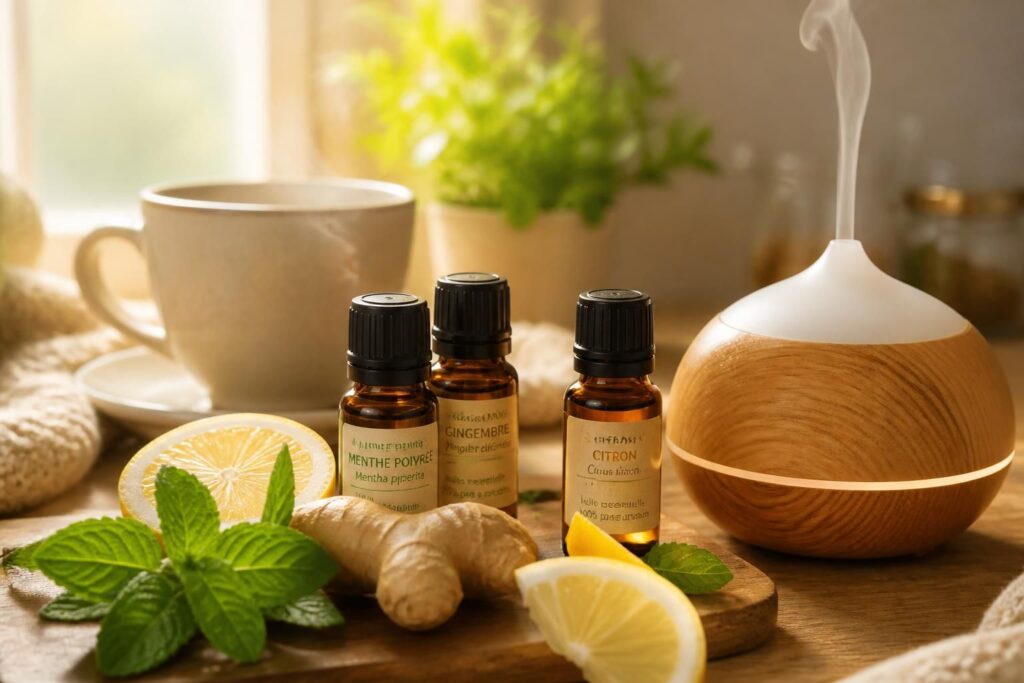 découvrez les huiles essentielles efficaces contre la gastro, des solutions naturelles pour soulager rapidement les symptômes et retrouver votre bien-être.