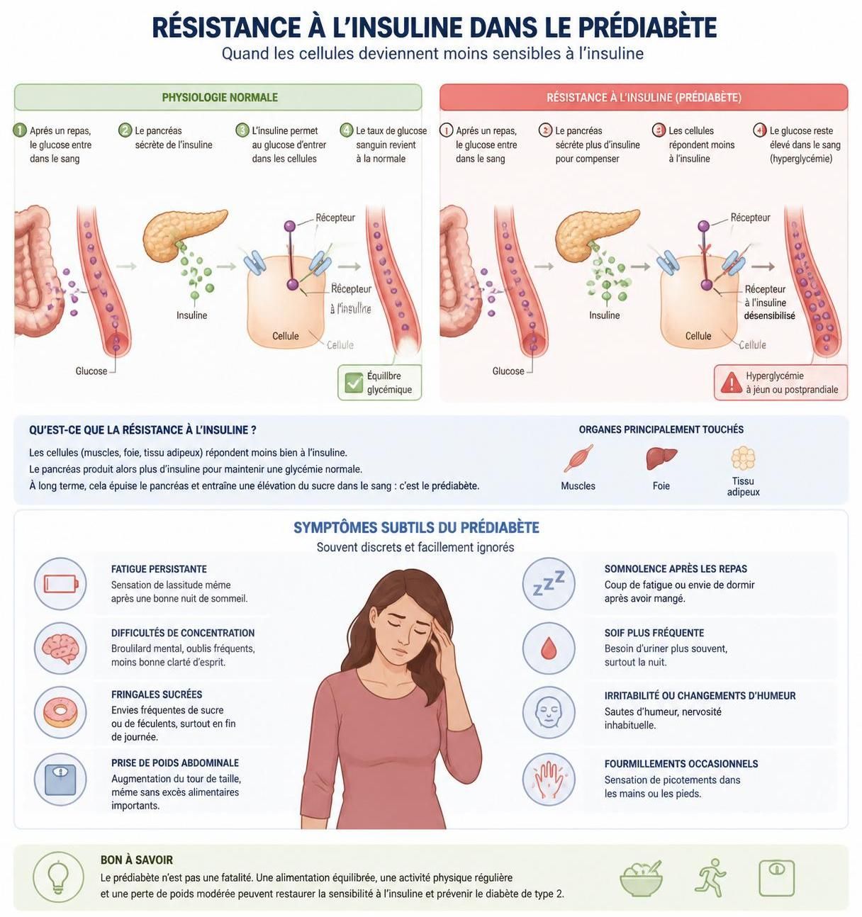 découvrez les symptômes du prédiabète à surveiller afin de prévenir l'apparition du diabète. apprenez à reconnaître les signes d'alerte pour agir rapidement et protéger votre santé.