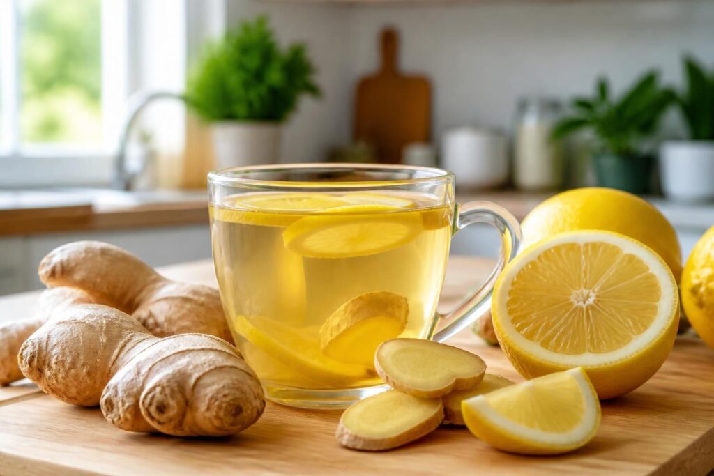 découvrez une recette naturelle au gingembre et citron pour maigrir efficacement en boostant votre métabolisme et favoriser la perte de poids.