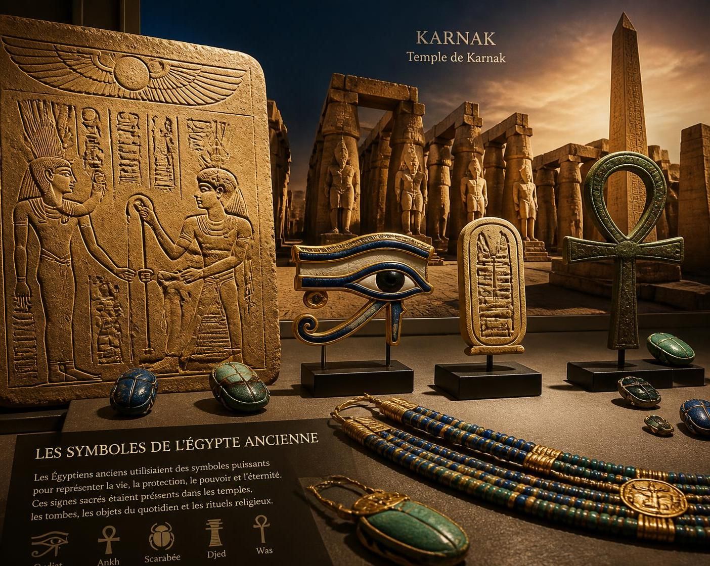 découvrez le décryptage des symboles égyptiens, ces signes mystiques qui continuent de fasciner par leur histoire et leur signification profonde.