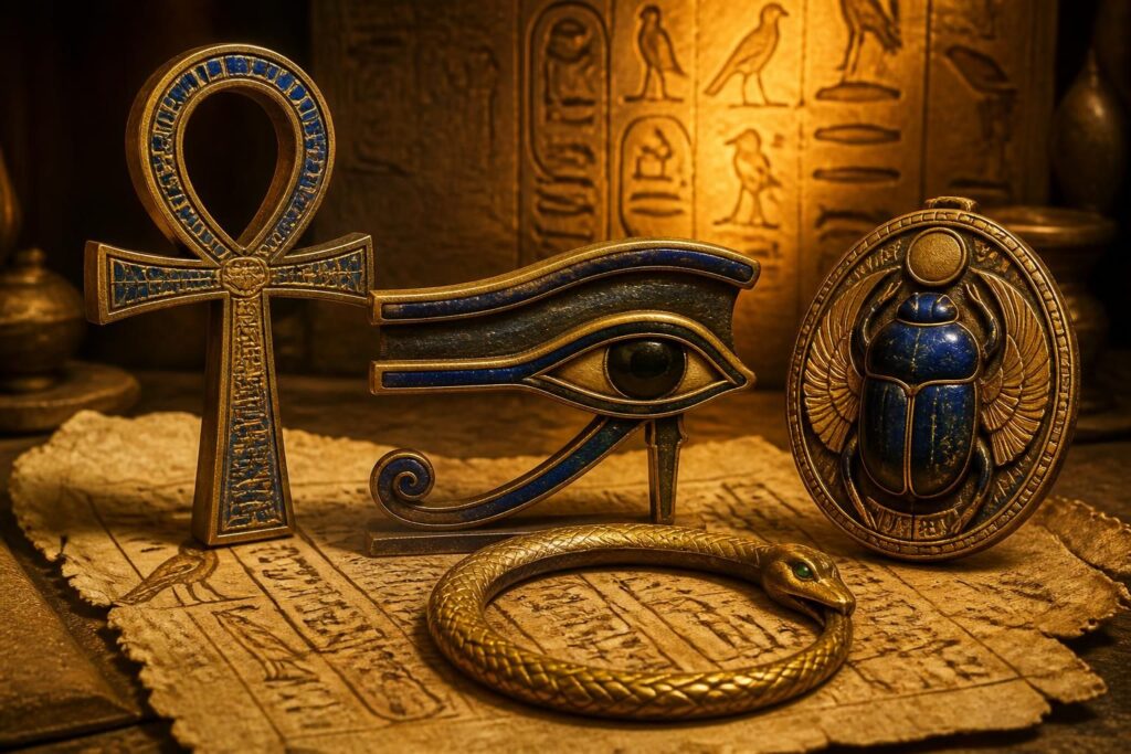 découvrez le mystère des symboles égyptiens et leur signification profonde. plongez dans l'univers fascinant des signes mystiques qui continuent de captiver les esprits.
