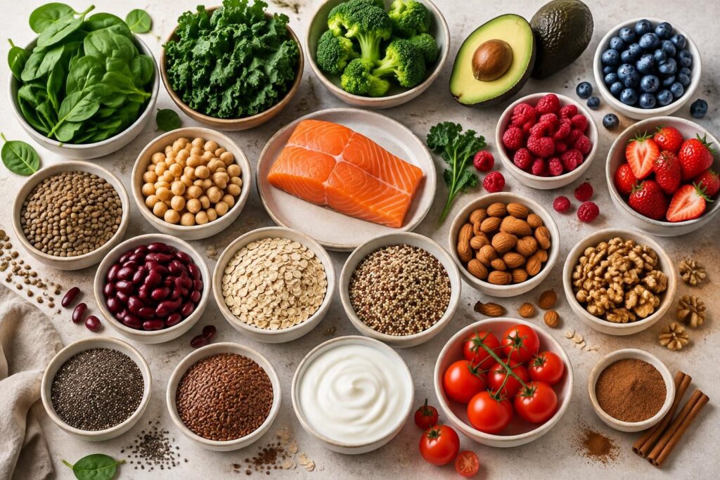 découvrez 20 aliments à intégrer à vos repas pour soutenir l’équilibre de la glycémie et adopter une alimentation adaptée au diabète.