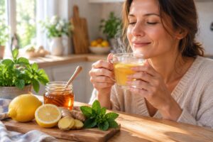 découvrez des solutions naturelles pour apaiser rapidement un mal de gorge : hydratation, miel, gargarismes et gestes simples sans médicaments.